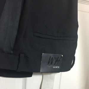 Brand New Slim Fit H&M tuxedo pants. Tag still on.